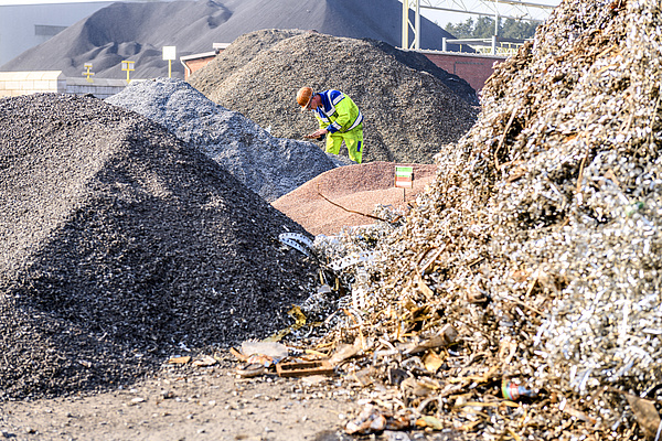 Photo: Aurubis: Recycling materials