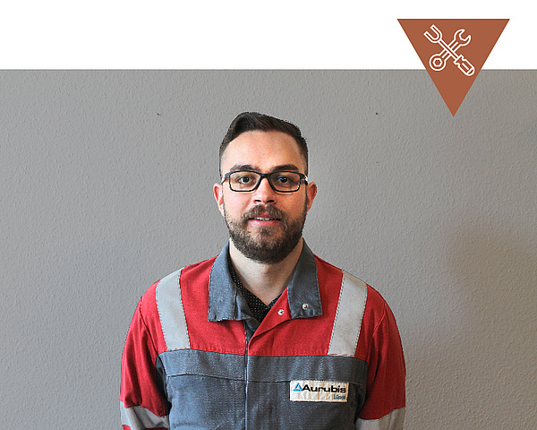 Photo: Aurubis: The apprentice industrial mechanic Jan Klauswald